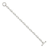 Sterling Silver 7.5inch Fancy Link Bracelet
